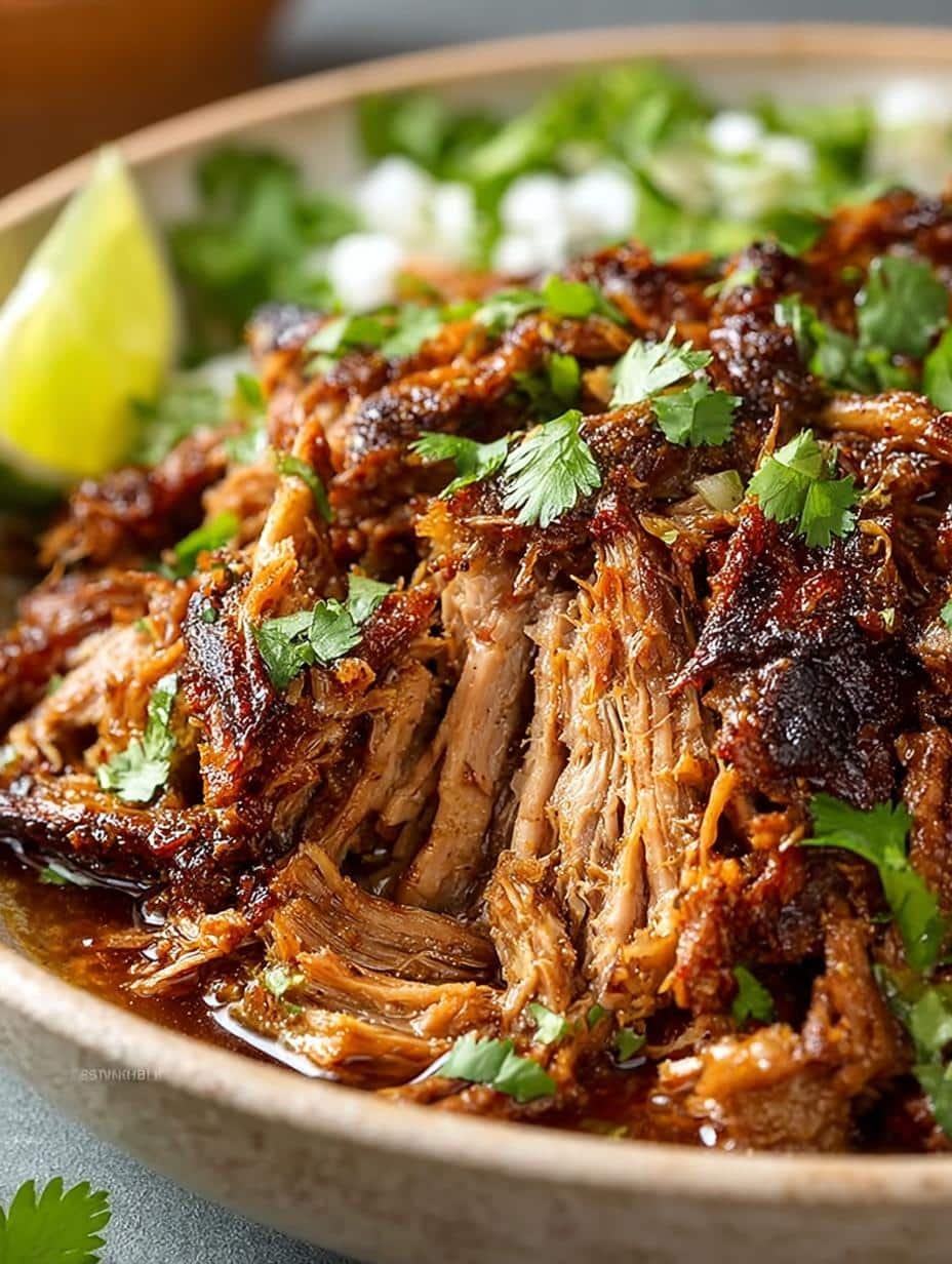 Delicious Slow Cooker Carnitas for Perfect Tacos - Slow Cooker Carnitas - main visual representation