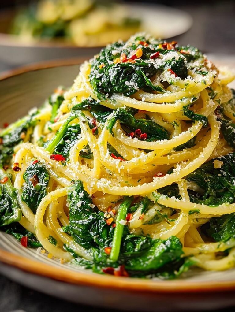 Spinach Lemon Pasta