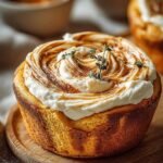 Swirled Pumpkin Cream Cheese