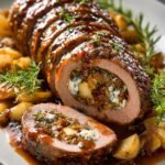 Tender Stuffed Beef Tenderloin