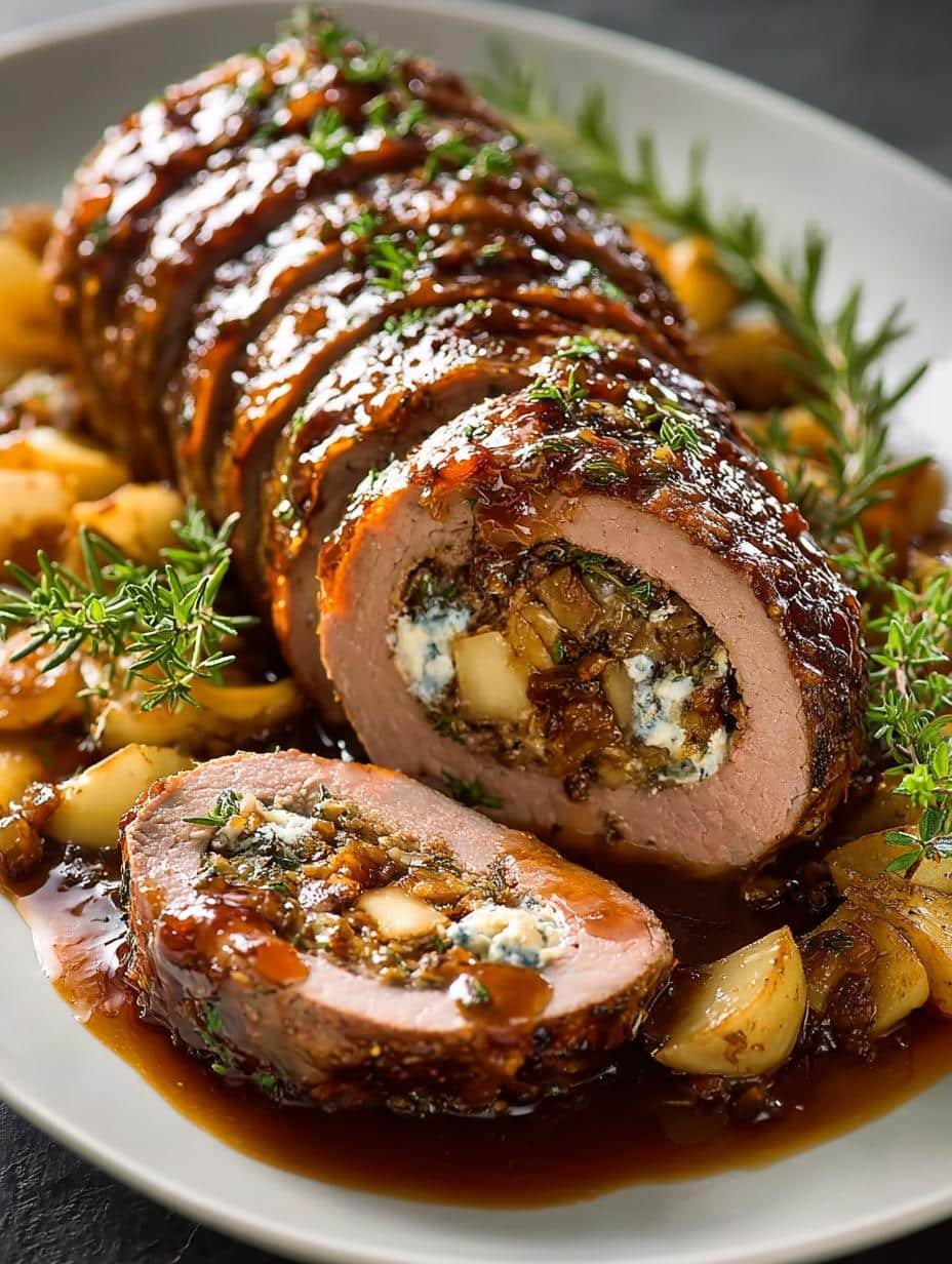 Tender Stuffed Beef Tenderloin