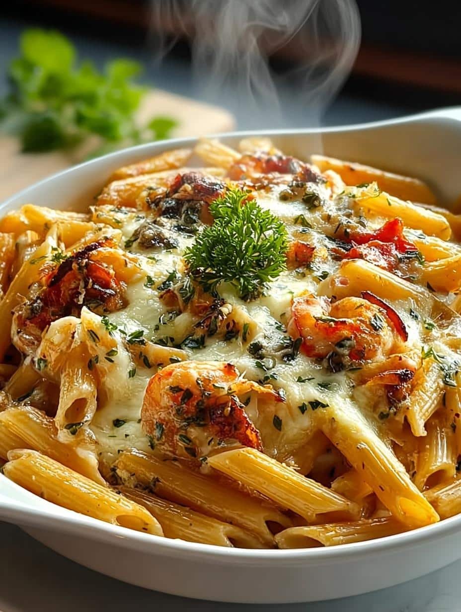 Delicious Baked Seafood Pasta That Everyone Will Love - Baked Seafood Pasta - additional detail
