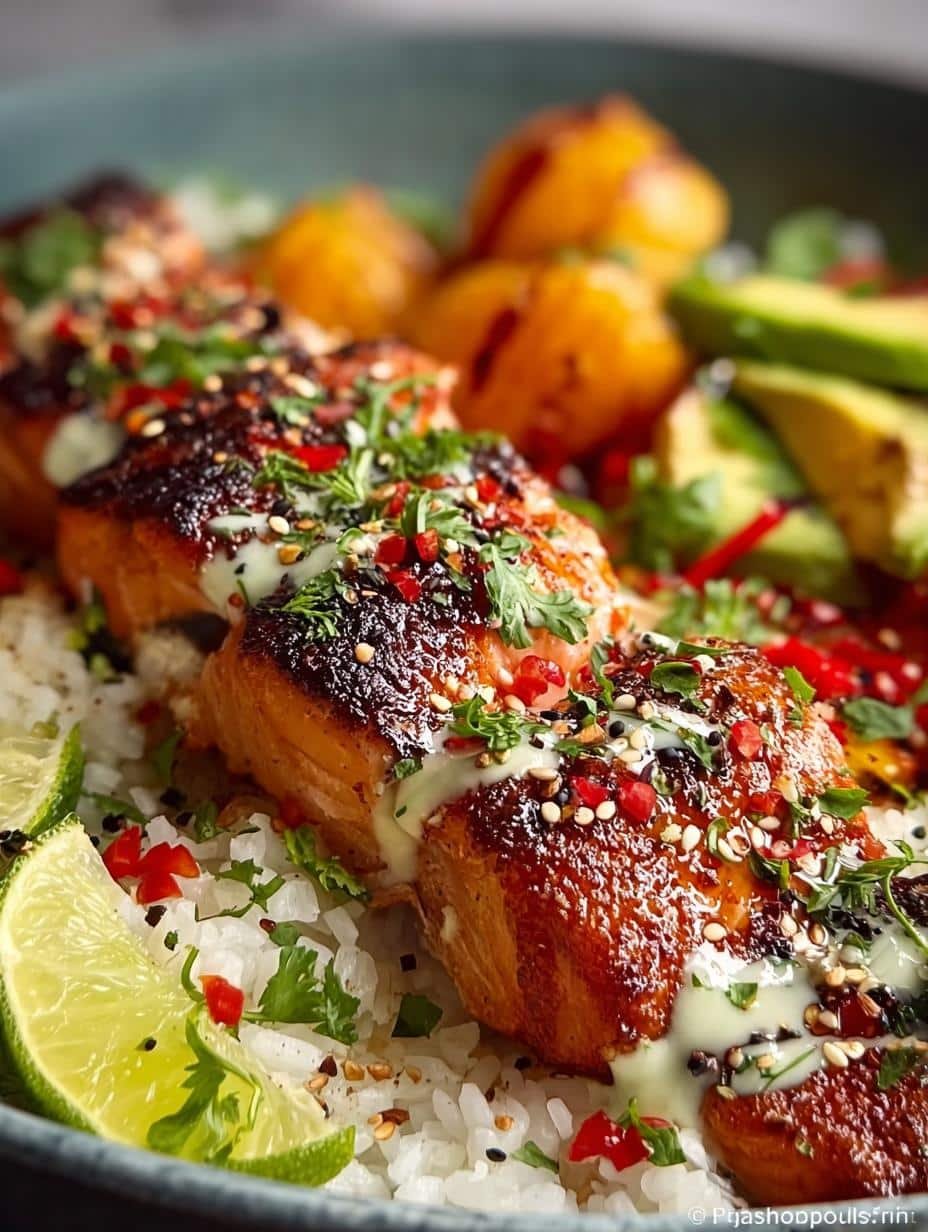 Chili Lime Salmon Bowls: 5 Simple Steps to Flavor - Chili Lime Salmon Bowls - main visual representation