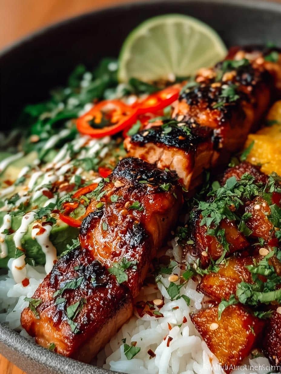 Chili Lime Salmon Bowls: 5 Simple Steps to Flavor - Chili Lime Salmon Bowls - additional detail