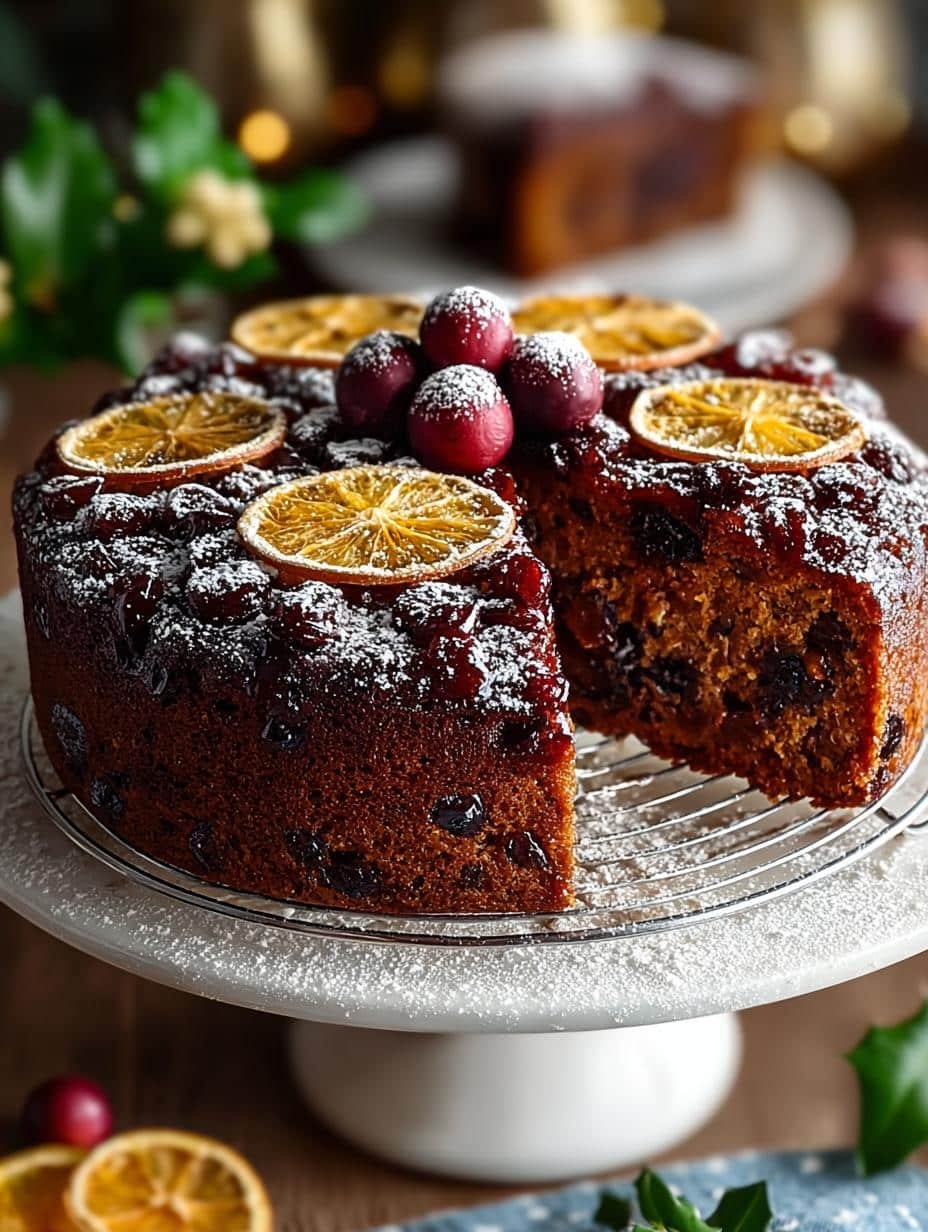 Delicious Christmas Fruit Cake Recipe for the Holidays - Christmas Fruit Cake - additional detail