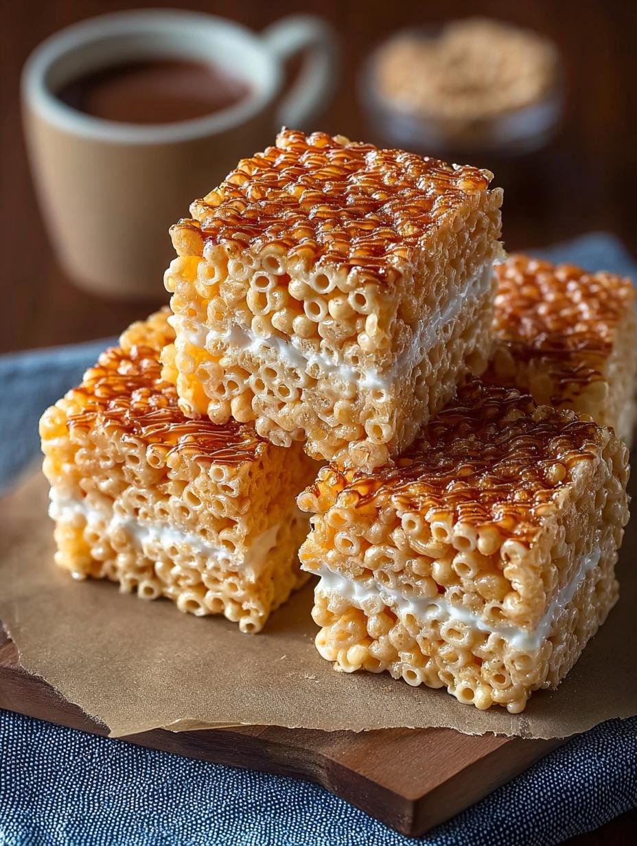 Churro Rice Krispie Treats