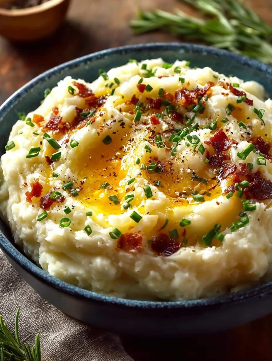 Cowboy Butter Mashed Potatoes