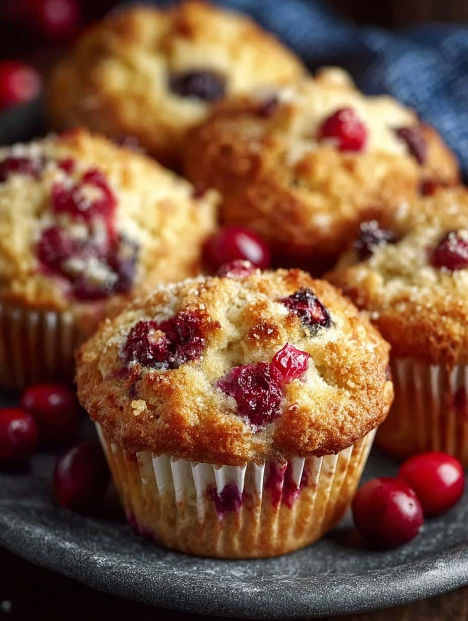 Cranberry Orange Muffins: 12 Festive Treats for Brunch - Cranberry Orange Muffins - additional detail
