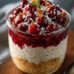 Creamy Coconut Cranberry Overnight