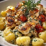 Creamy Garlic Chicken Gnocchi