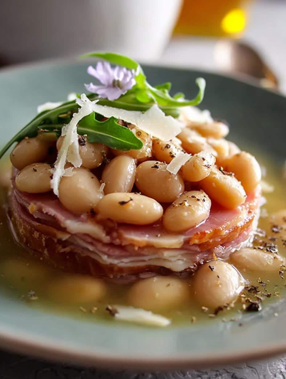 Creamy Northern Beans with Ham for Cozy Comfort - Creamy Northern Beans with - additional detail