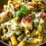 Creamy Pesto Chicken Pasta