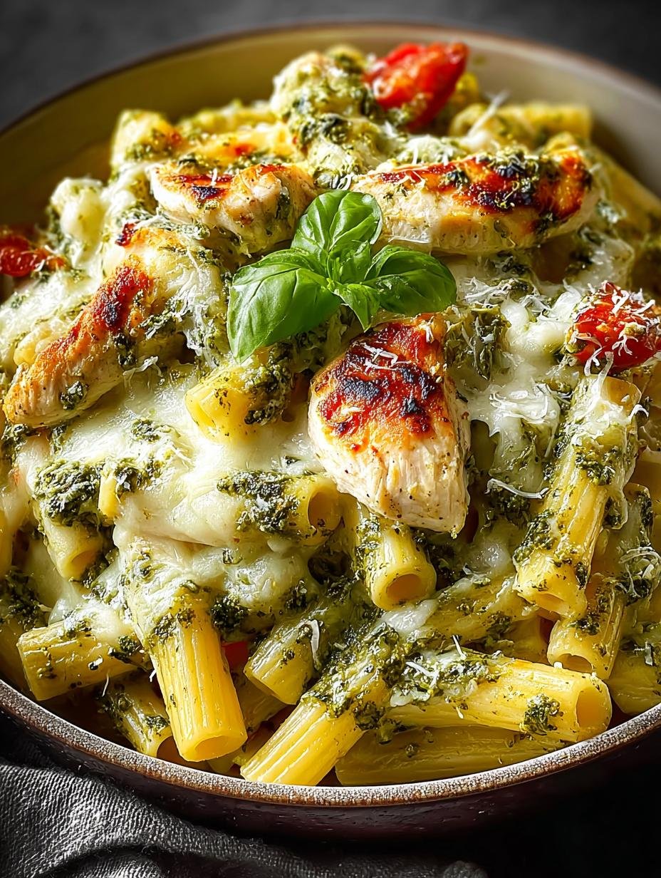 Creamy Pesto Chicken Pasta