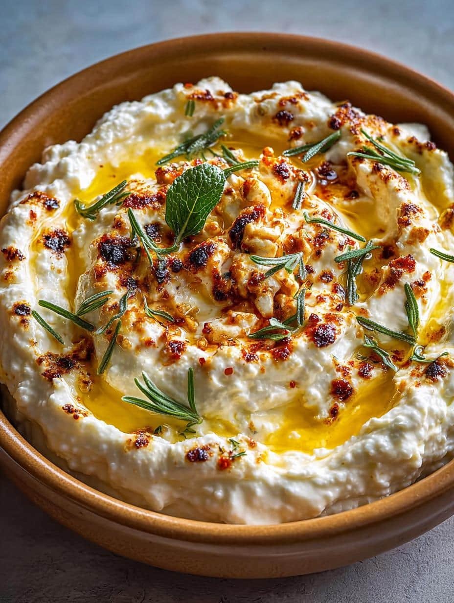 Creamy Spicy Ricotta Dip
