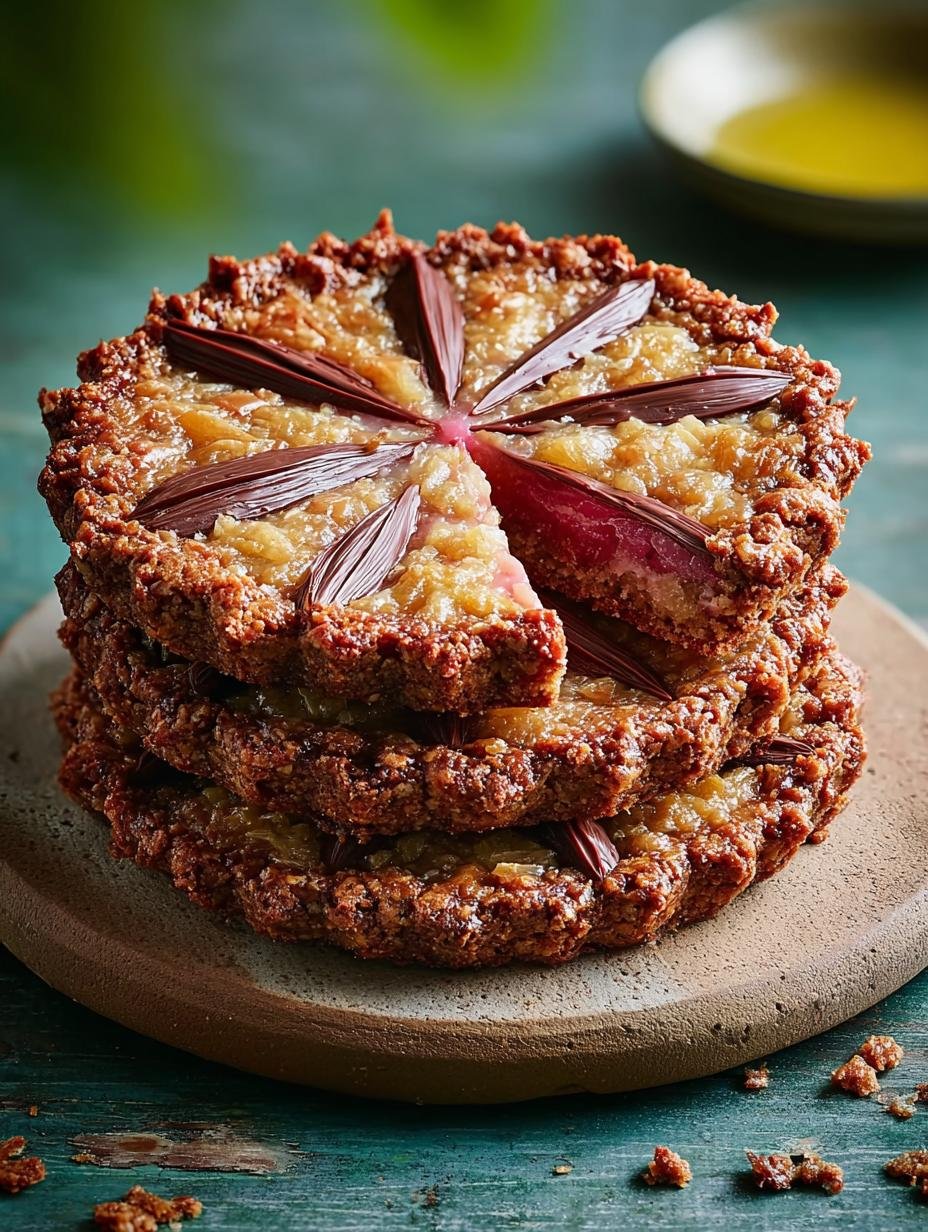 Crispy Chocolate Oat Cookies