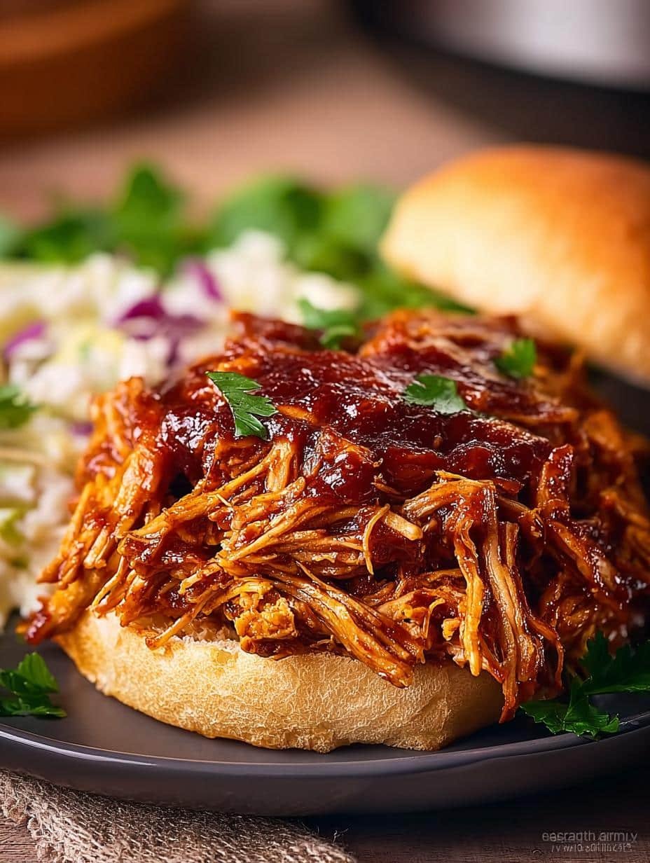 Crockpot Bbq Pulled Chicken: 6 Hours to Flavorful Joy - Crockpot Bbq Pulled Chicken - main visual representation
