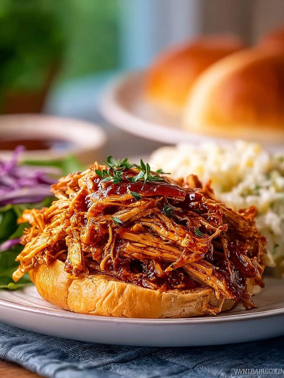 Crockpot Bbq Pulled Chicken: 6 Hours to Flavorful Joy - Crockpot Bbq Pulled Chicken - additional detail