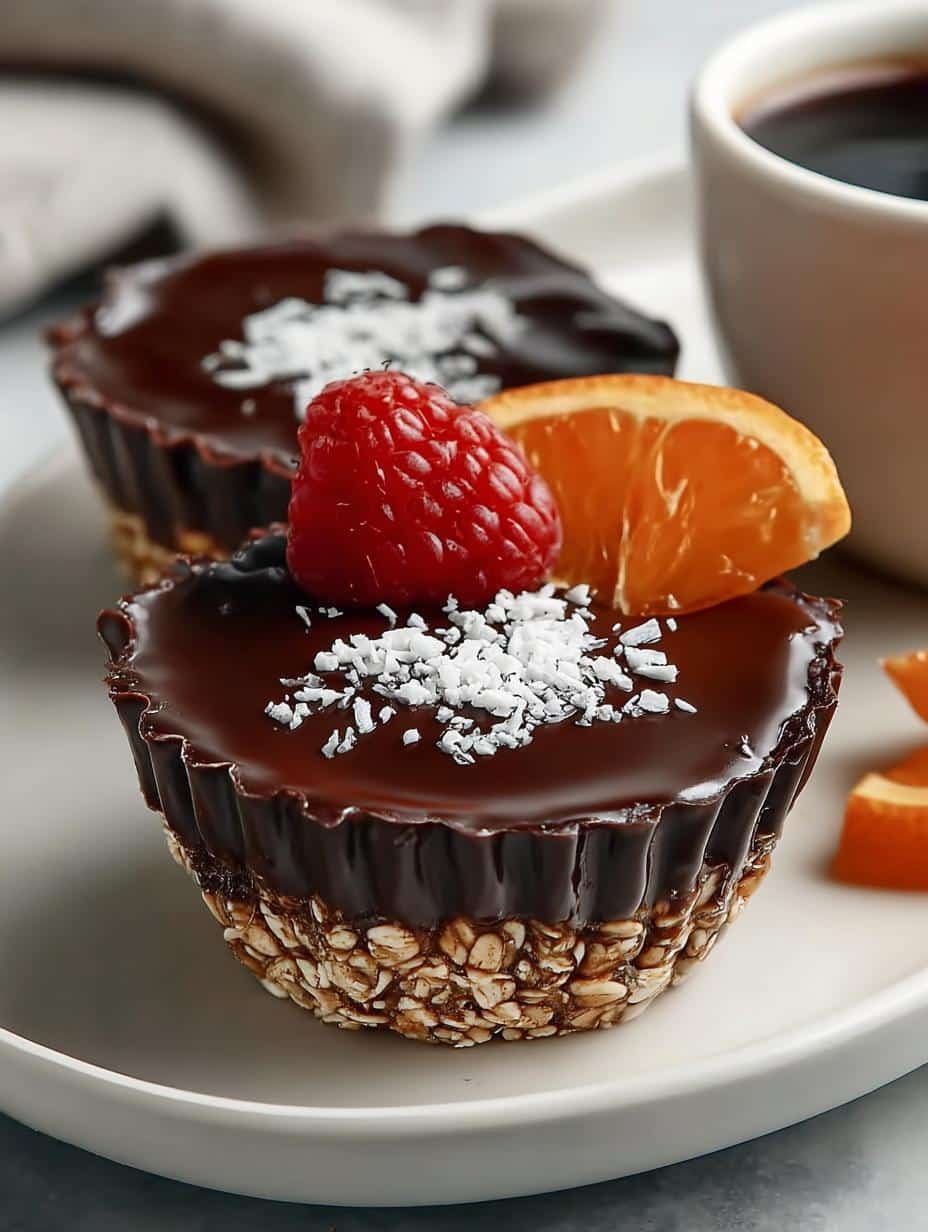 Irresistible Dark Chocolate Oatmeal Cups for Busy Mornings - Dark Chocolate Oatmeal Cups - main visual representation