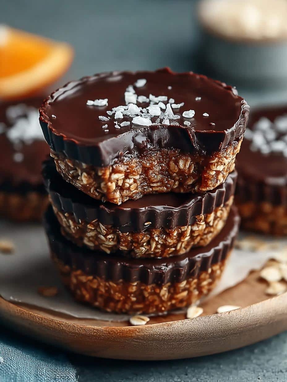 Dark Chocolate Oatmeal Cups