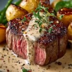 Filet Mignon with Creamy