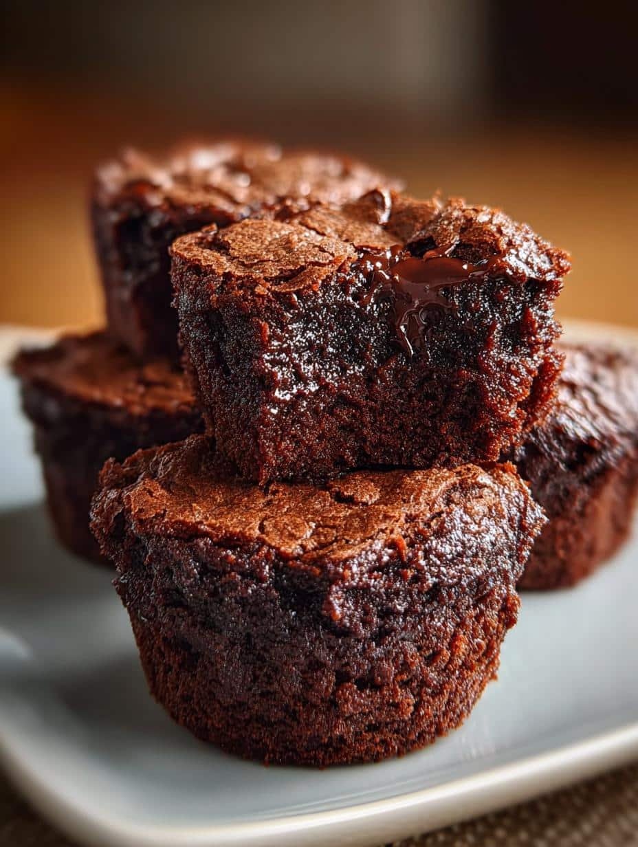 Fudgy Chocolate Protein Brownies