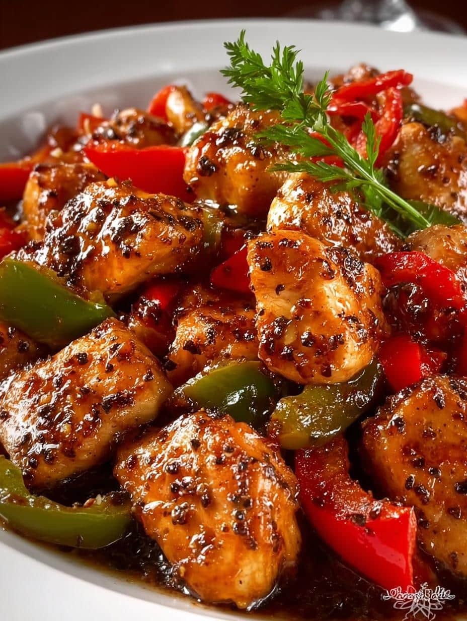 Garlic Black Pepper Chicken: 5 Bold Flavors for Dinner - Garlic Black Pepper Chicken - main visual representation