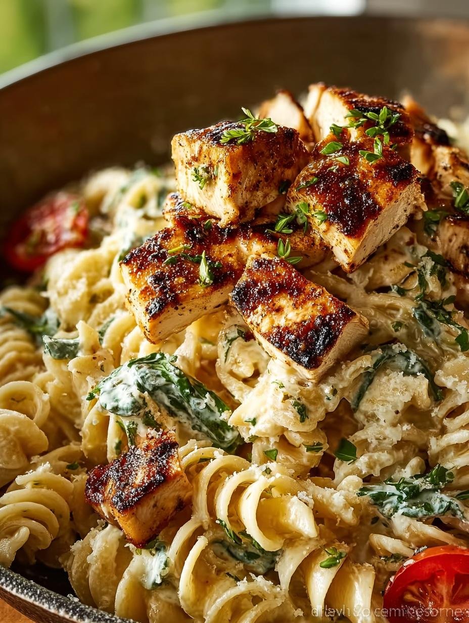 Garlic Parmesan Pasta with