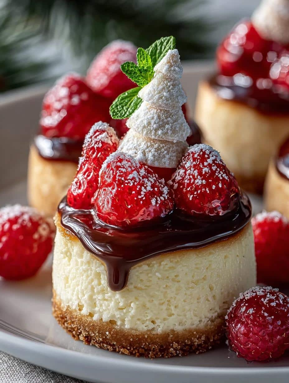 Gnome Mini Cheesecakes