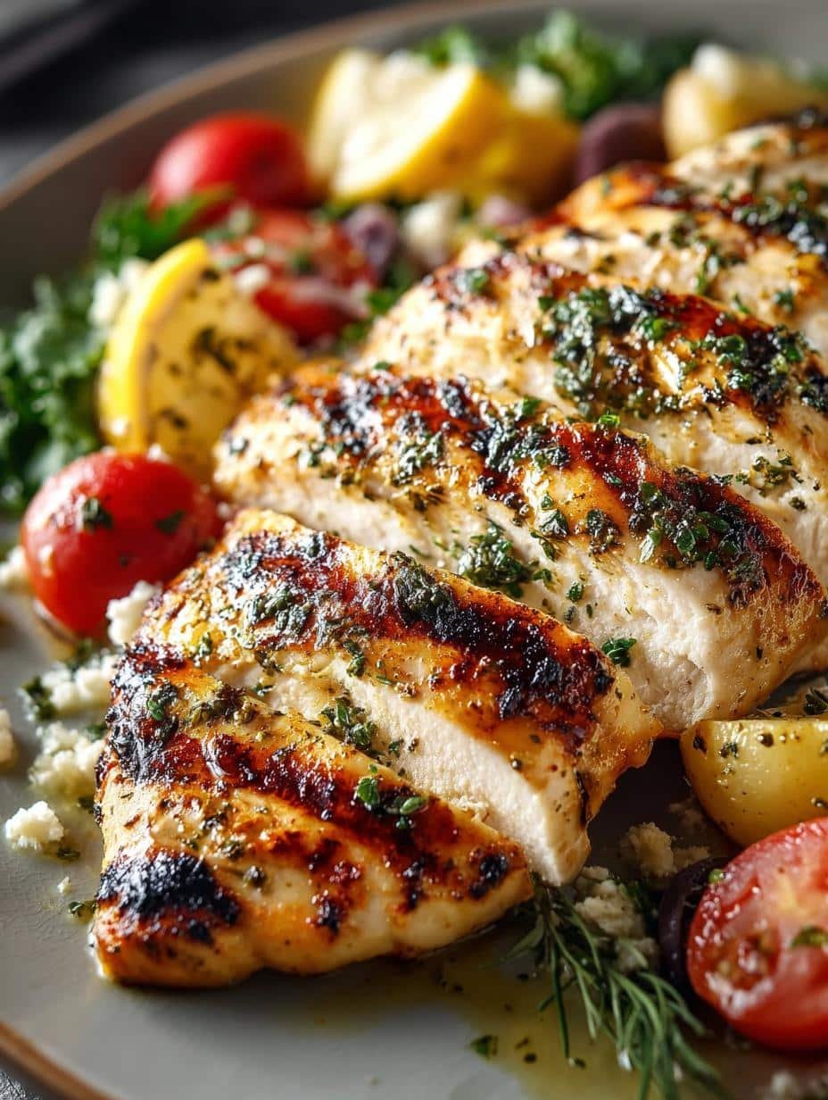 The Best Greek Chicken Marinade for Juicy Grilling - Greek Chicken Marinade - main visual representation