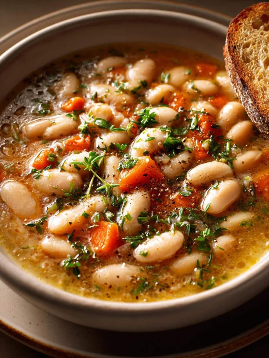 Greek White Bean Soup