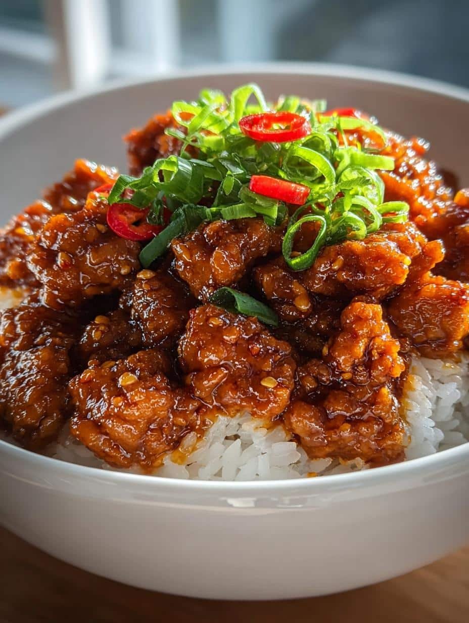 Ground Orange Chicken You'll Love in 20 Minutes - Ground Orange Chicken Youll - main visual representation