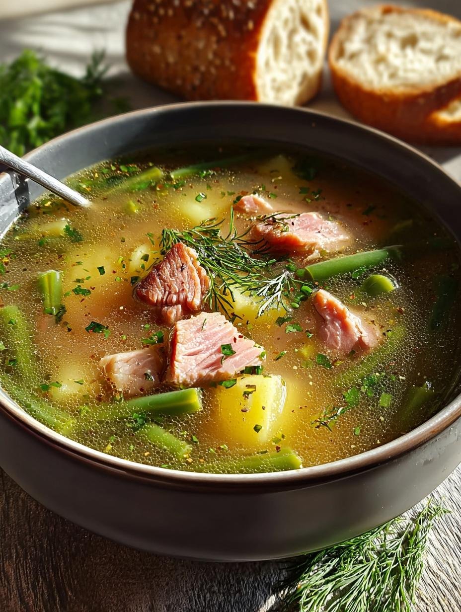 Ham String Bean Soup