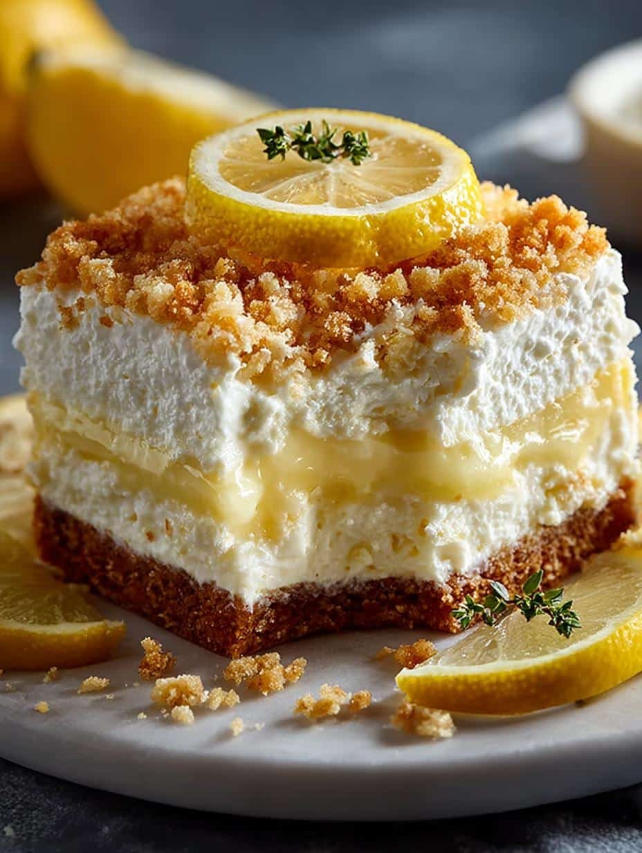 Lemon Cream Cheese Dump