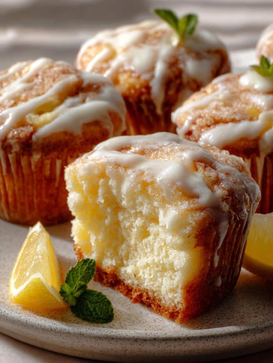Lemon Cream Cheese Swirl Muffins: 12 Indulgent Delights - Lemon Cream Cheese Swirl - additional detail