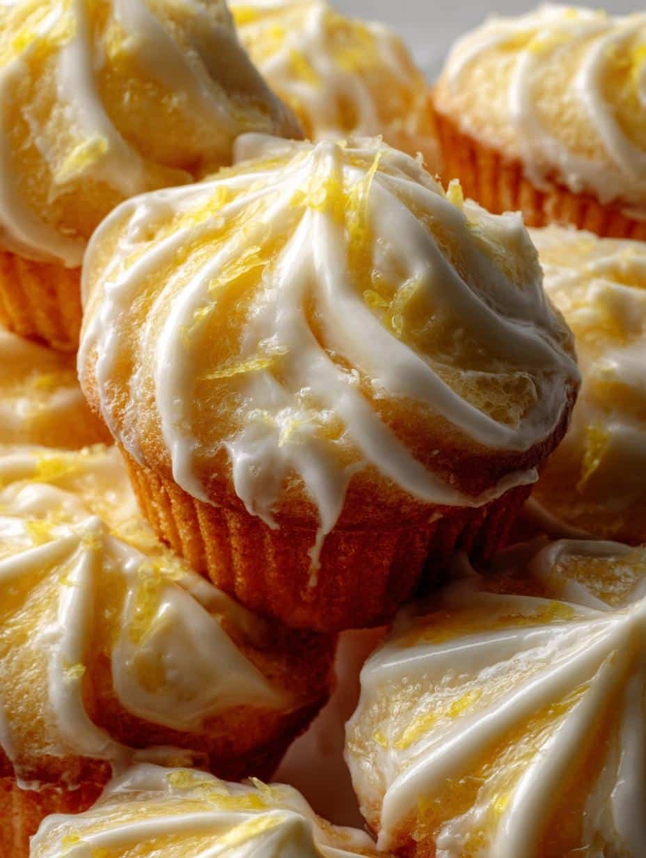 Lemon Cream Cheese Swirl