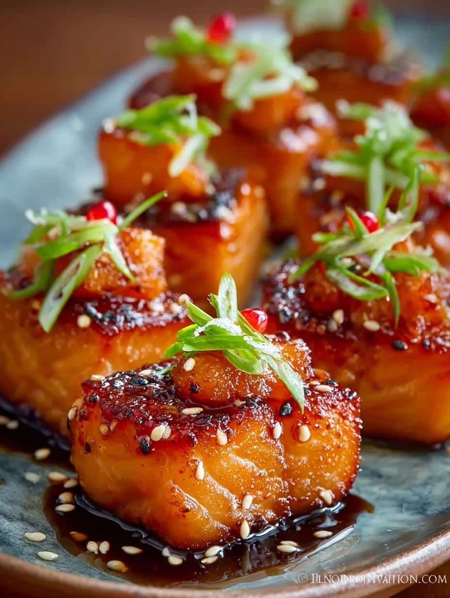 Maple Glazed Salmon Bites: 5 Irresistible Flavors - Maple Glazed Salmon Bites - main visual representation