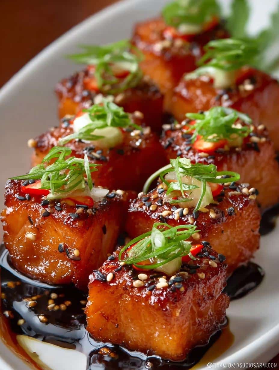 Maple Glazed Salmon Bites: 5 Irresistible Flavors - Maple Glazed Salmon Bites - additional detail