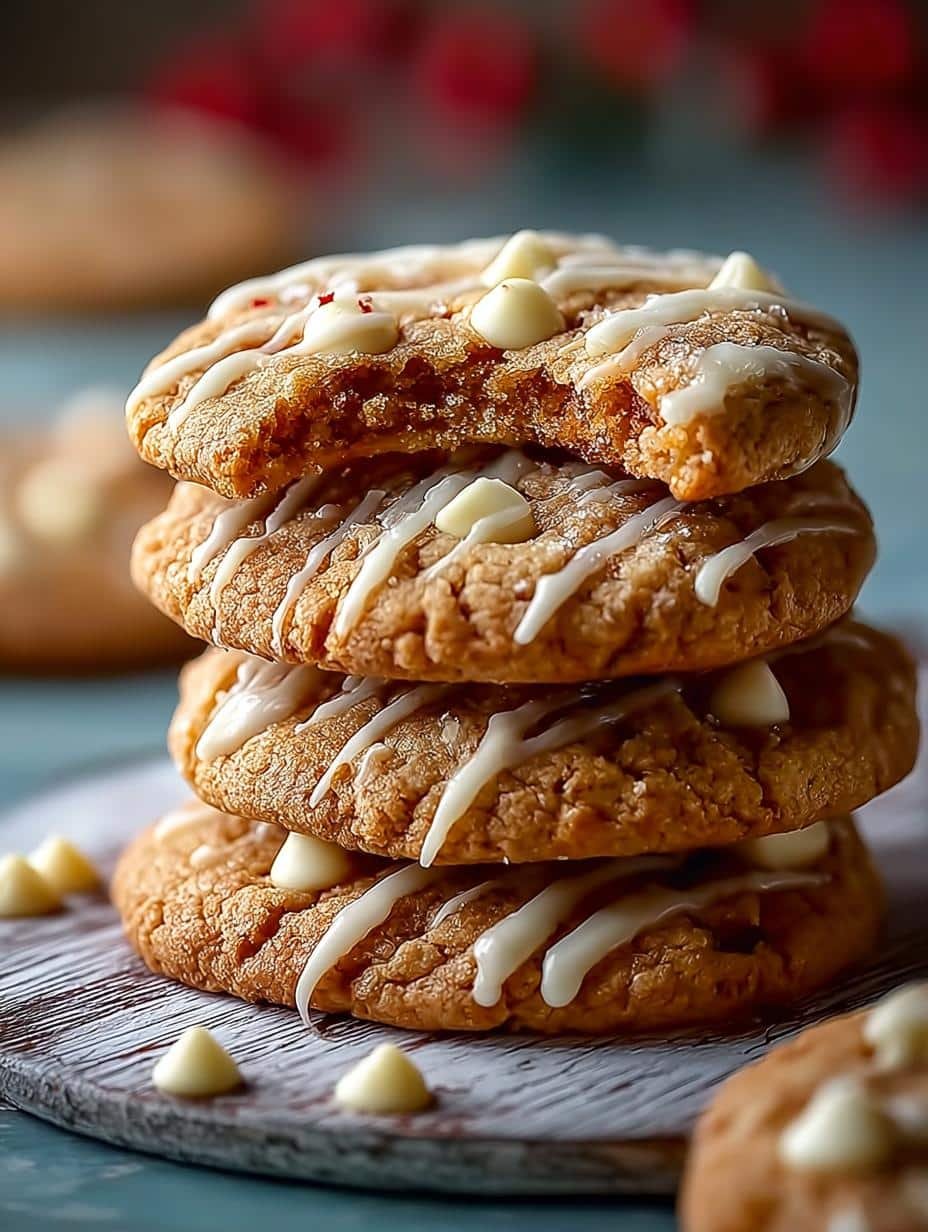 Maple White Chocolate Cookies