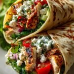 Mediterranean Chicken Wraps