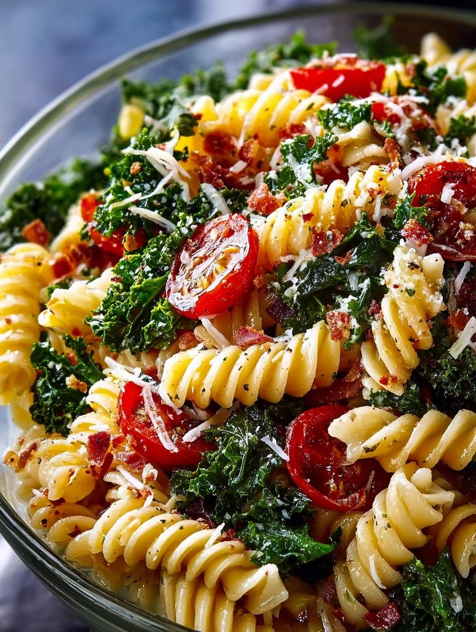 Mediterranean Pasta Kale Salad: 5 Flavorful Steps - Mediterranean Pasta Kale Salad - additional detail