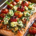 Mediterranean Salmon Bake