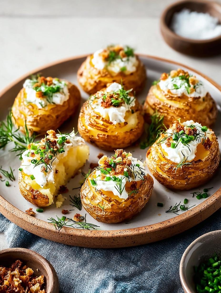 Mini Baked Potatoes
