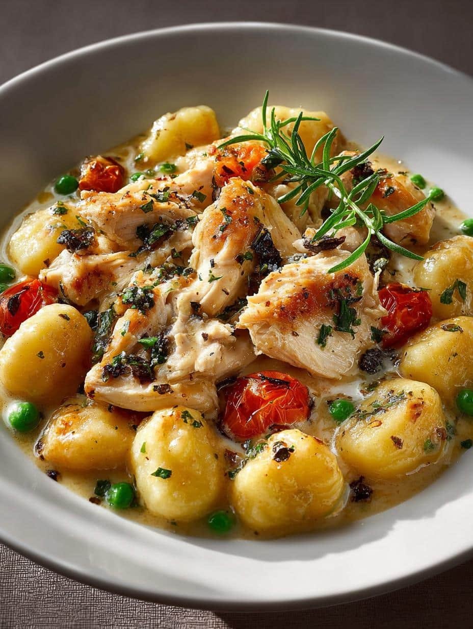 One Pot Gnocchi Chicken