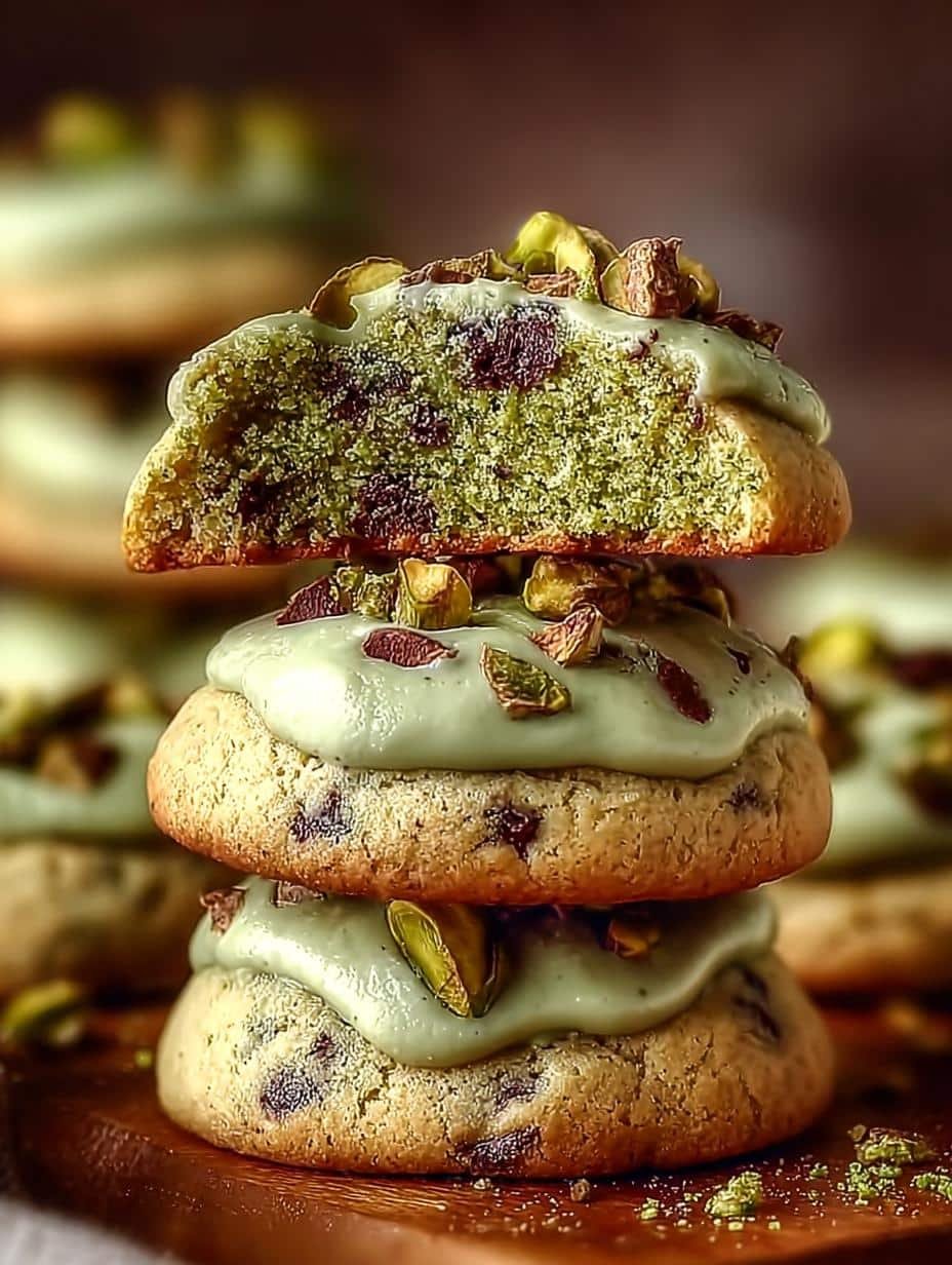 Pistachio Cream Cookies