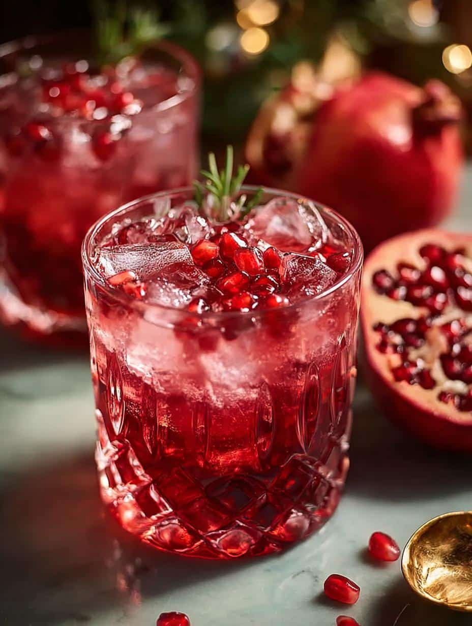 Pomegranate Gin Cocktail
