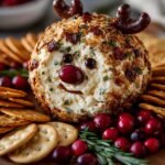 Reindeer Cheese Ball Creamy