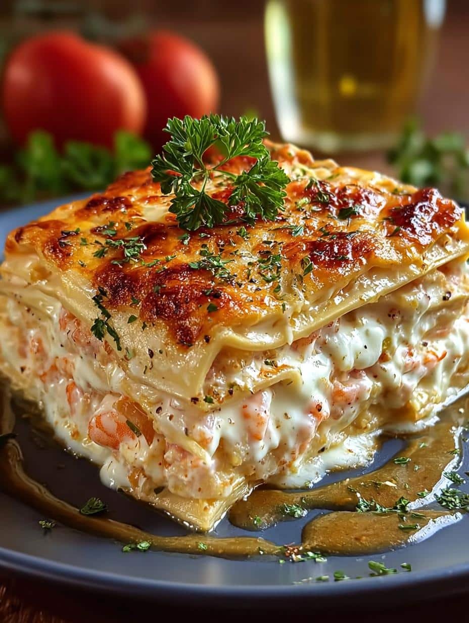 Shrimp Crab Lasagna: 7 Reasons to Indulge in This Delight - Shrimp Crab Lasagna - main visual representation