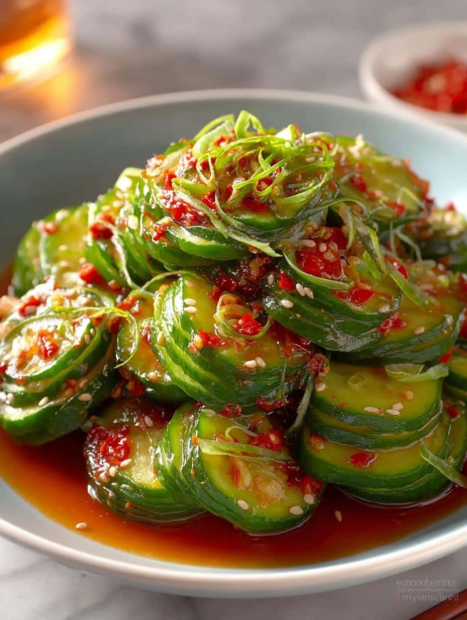 Spicy Asian Cucumber Salad: 5 Easy Steps to Refreshing Flavor - Spicy Asian Cucumber Salad - main visual representation