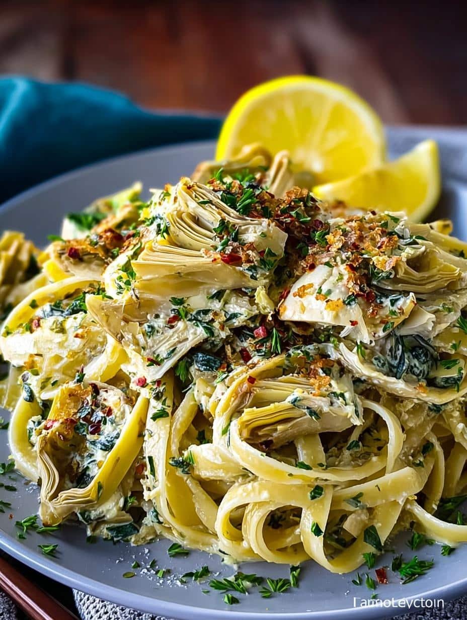 Vegan Lemon Artichoke Pasta: 7 Flavorful Ingredients to Savor - Vegan Lemon Artichoke Pasta - main visual representation
