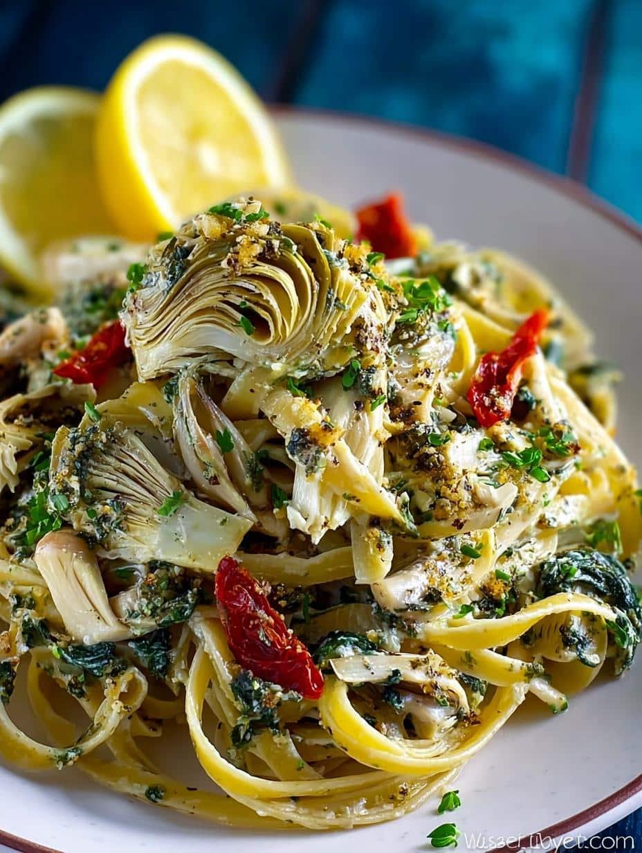 Vegan Lemon Artichoke Pasta: 7 Flavorful Ingredients to Savor - Vegan Lemon Artichoke Pasta - additional detail